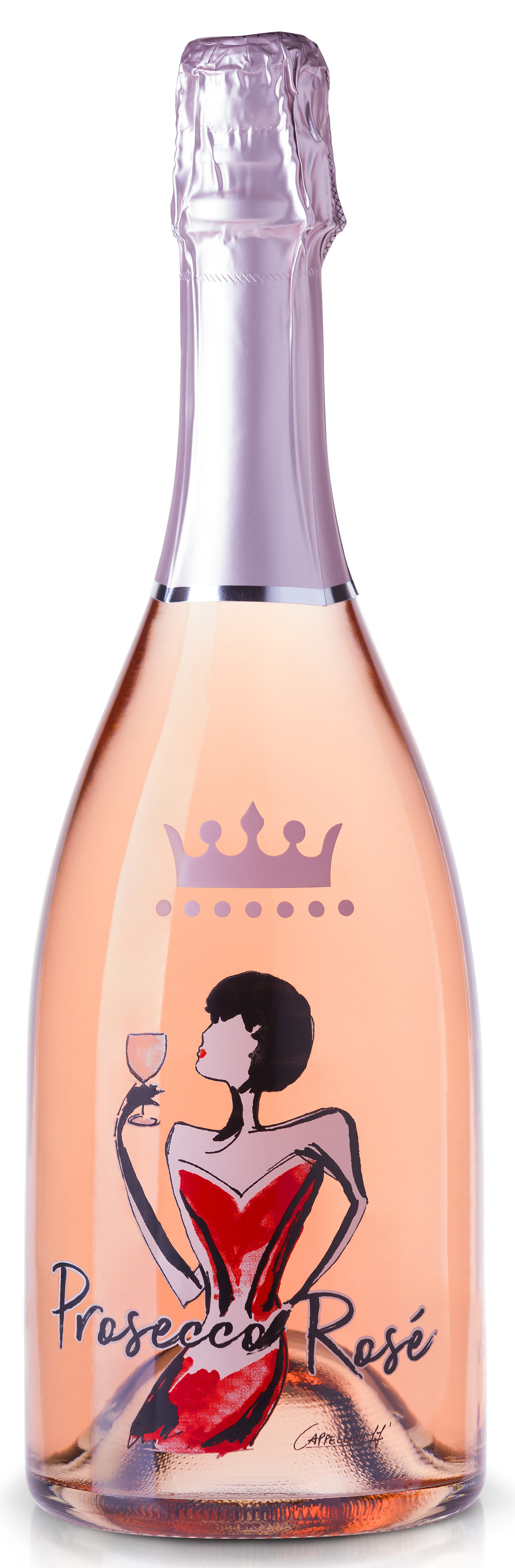 Le Contesse Prosecco Rose DOC rose  Spumante, 0,75 l